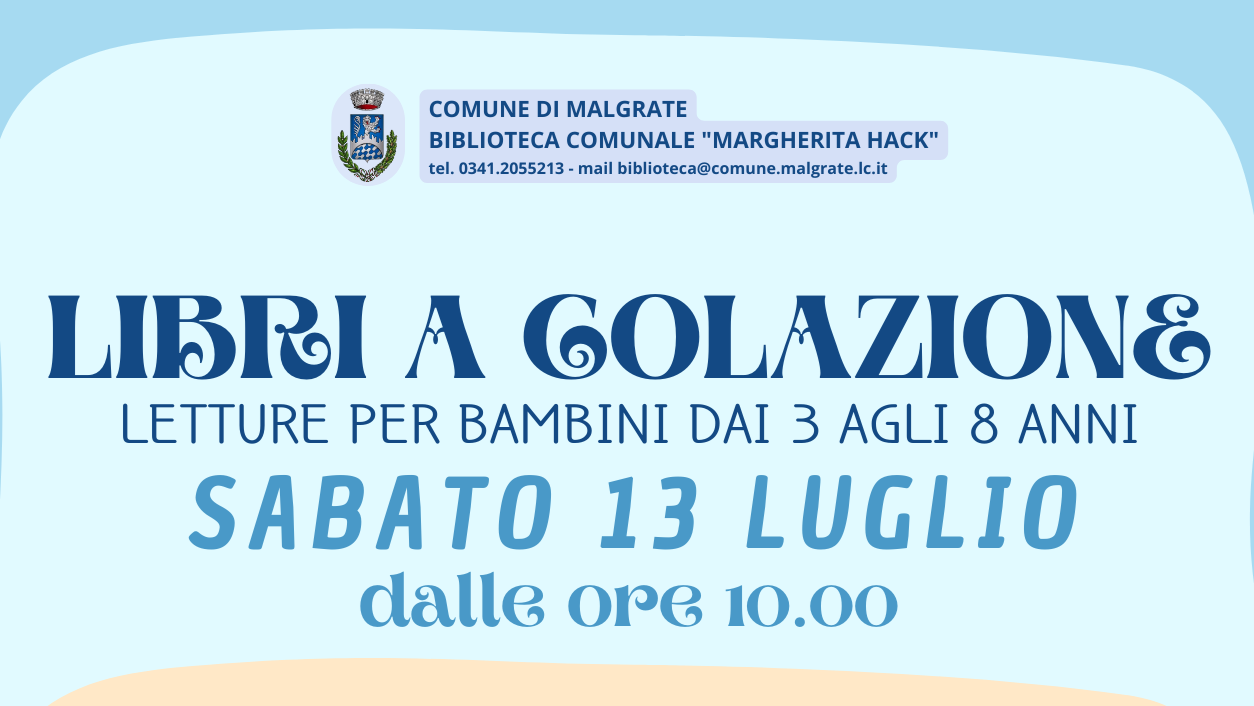 Libri a colazione - letture per bambini dai 3 agli 8 anni 