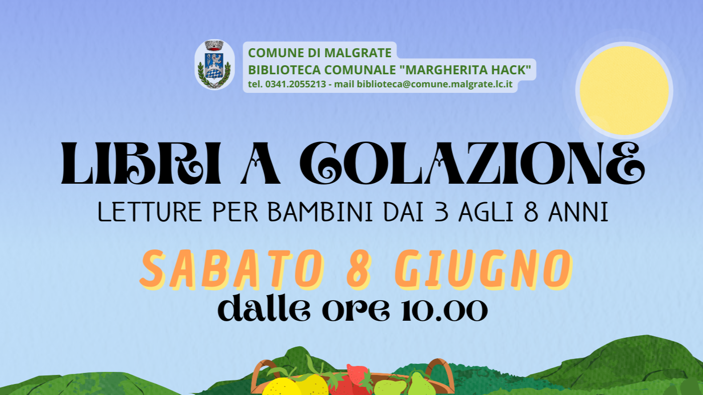 Libri a colazione - letture per bambini dai 3 agli 8 anni 