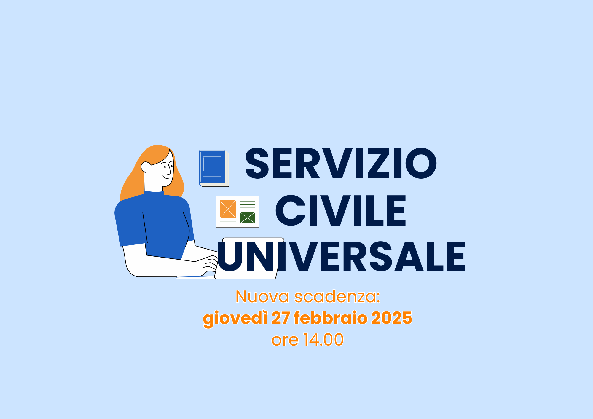 Proroga della scadenza del Bando di Servizio Civile Universale 