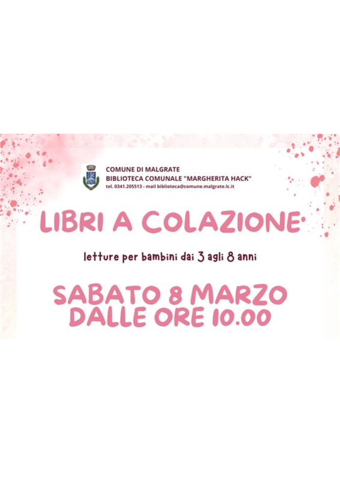 Libri a Colazione - Marzo 2025