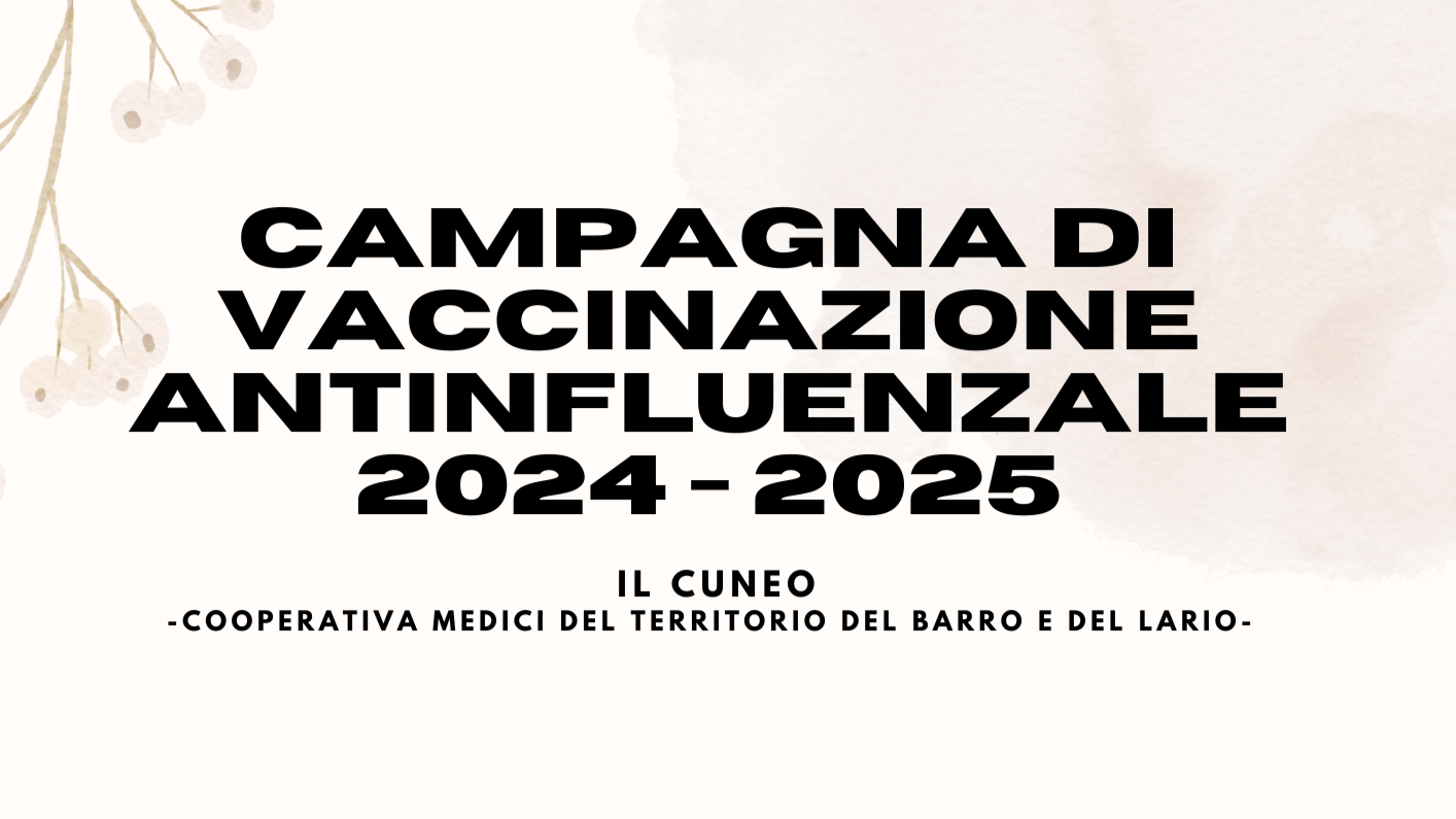 Campagna di vaccinazione antinfluenzale 2024-2025