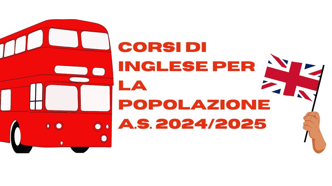 Corsi di inglese per la popolazione a.s. 2024/2025