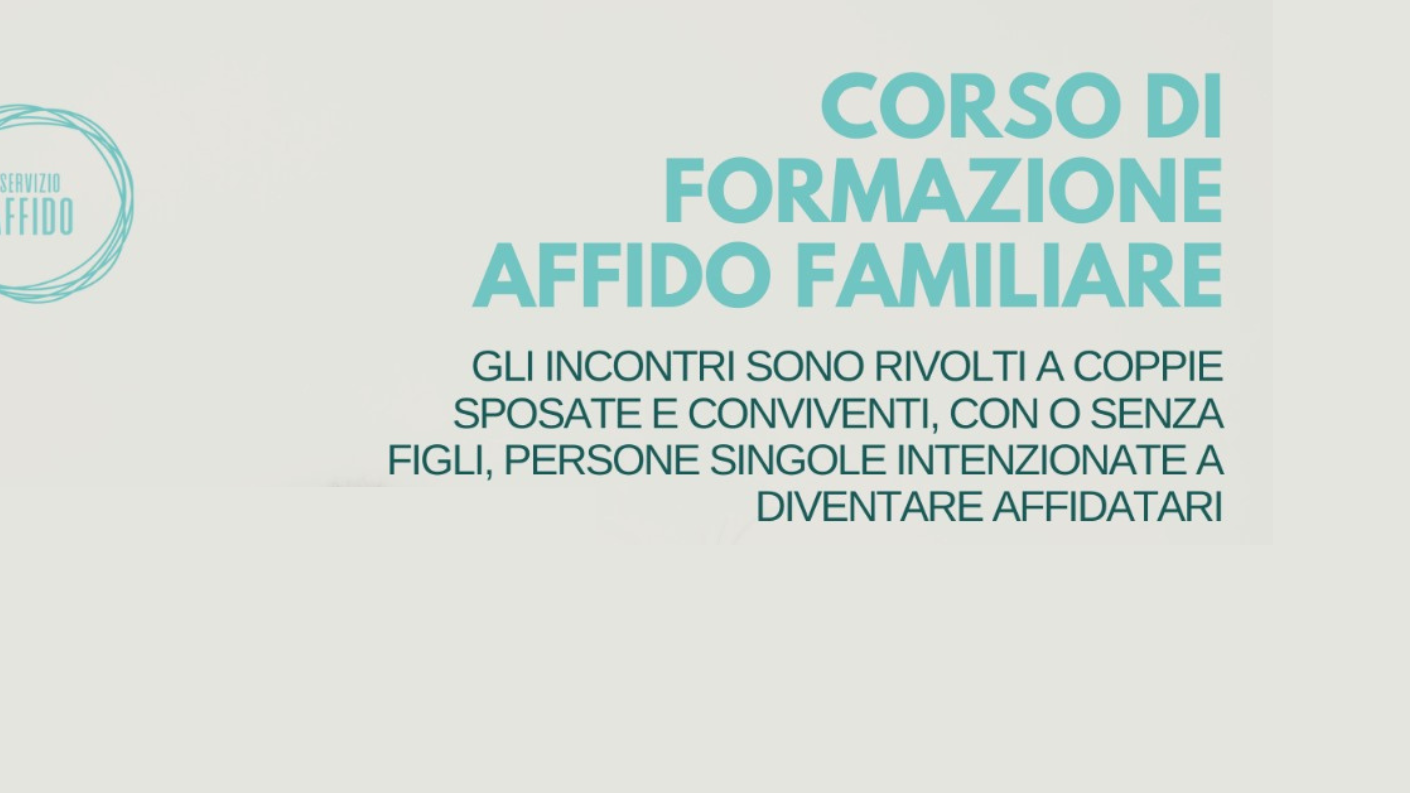 Corso di formazione affido familiare 