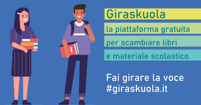 Giraskuola - Piattaforma per libri di testo e materiale scolastico usato